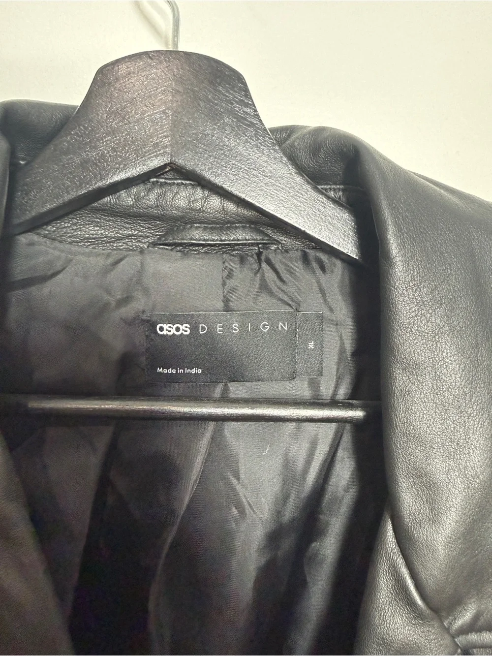 Men’s Asos Moto Leather Jacket